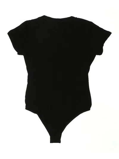 Pre-owned Unbranded Bodysuit In Black