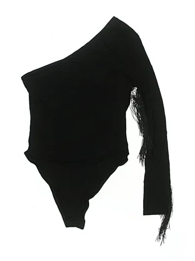 Pre-owned Unbranded Bodysuit In Black