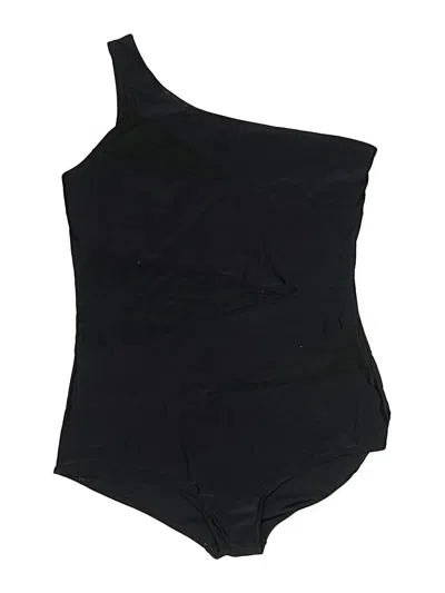 Pre-owned Unbranded Bodysuit In Black