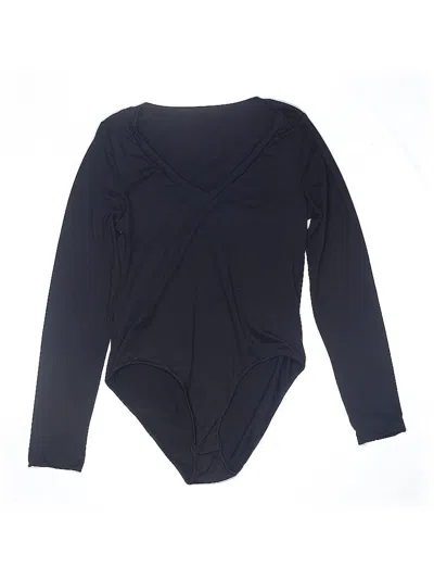 Pre-owned Unbranded Bodysuit In Black