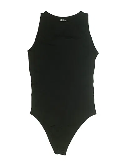 Pre-owned Unbranded Bodysuit In Black