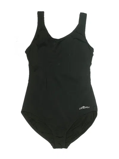 Pre-owned Unbranded Bodysuit In Black