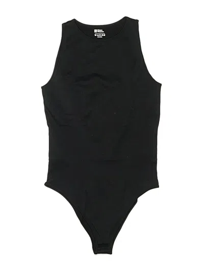 Pre-owned Unbranded Bodysuit In Black