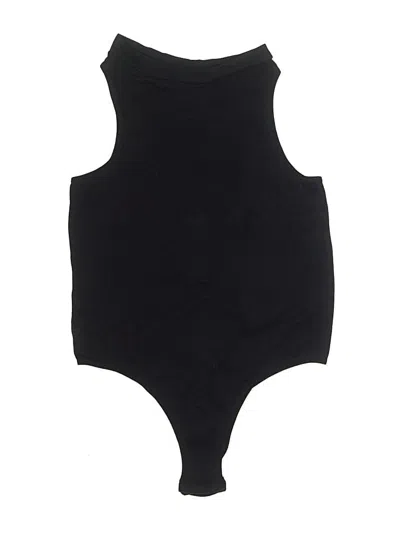 Pre-owned Unbranded Bodysuit In Black