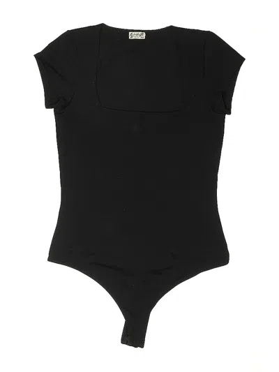 Pre-owned Unbranded Bodysuit In Black