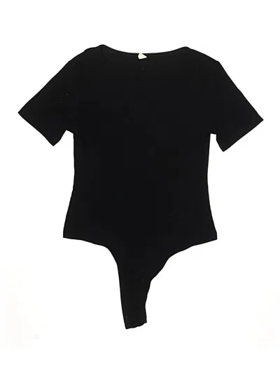 Pre-owned Unbranded Bodysuit In Black