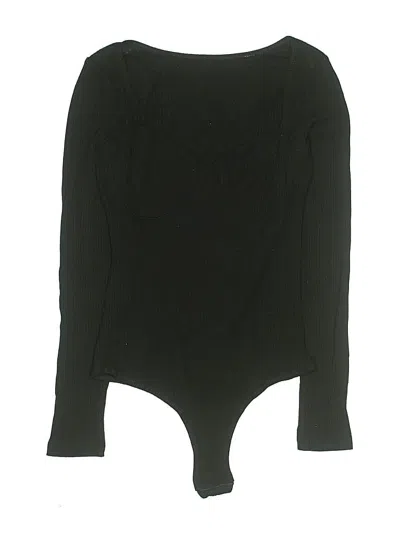 Pre-owned Unbranded Bodysuit In Black