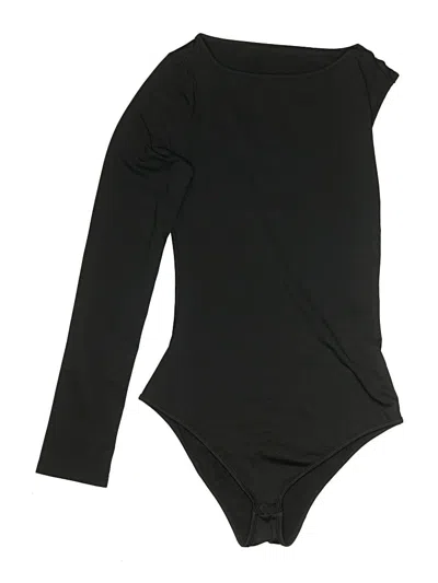 Pre-owned Unbranded Bodysuit In Black