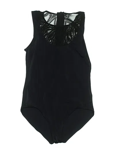 Pre-owned Unbranded Bodysuit In Black