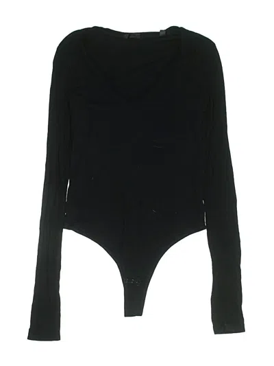 Pre-owned Unbranded Bodysuit In Black