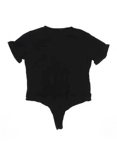 Pre-owned Unbranded Bodysuit In Black