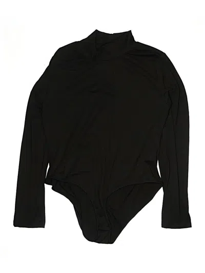 Pre-owned Unbranded Bodysuit In Black