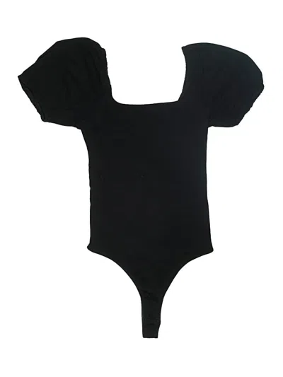 Pre-owned Unbranded Bodysuit In Black
