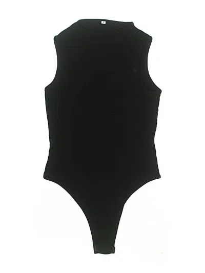Pre-owned Unbranded Bodysuit In Black