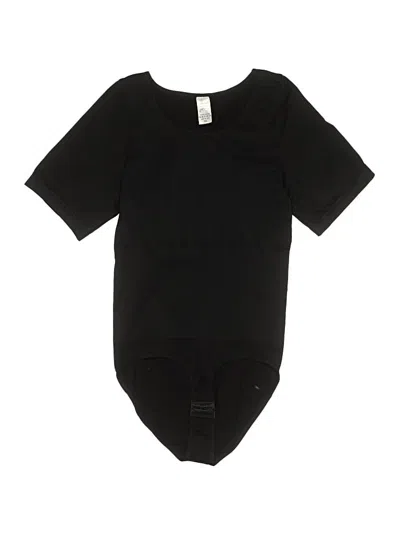 Pre-owned Unbranded Bodysuit In Black