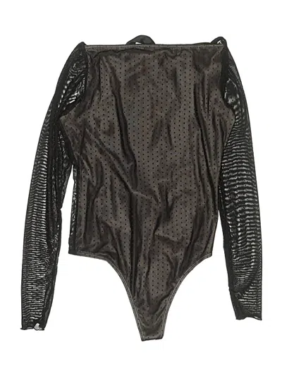 Pre-owned Unbranded Bodysuit In Black