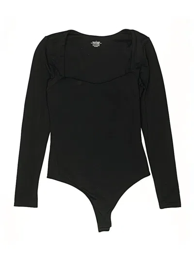 Pre-owned Unbranded Bodysuit In Black