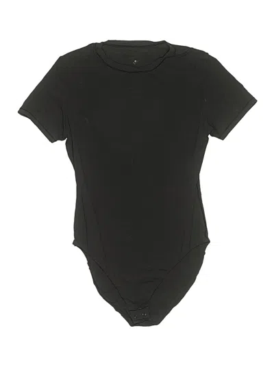 Pre-owned Unbranded Bodysuit In Black