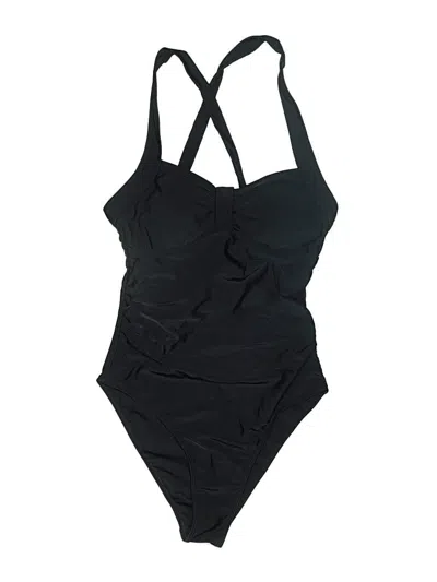 Pre-owned Unbranded Bodysuit In Black