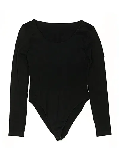 Pre-owned Unbranded Bodysuit In Black
