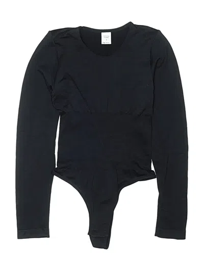 Pre-owned Unbranded Bodysuit In Black