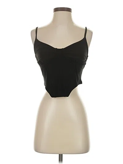 Pre-owned Unbranded Bodysuit In Black