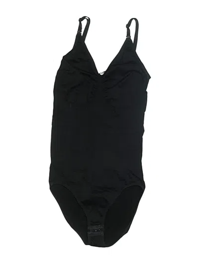 Pre-owned Unbranded Bodysuit In Black