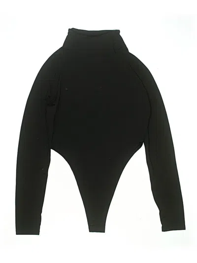 Pre-owned Unbranded Bodysuit In Black