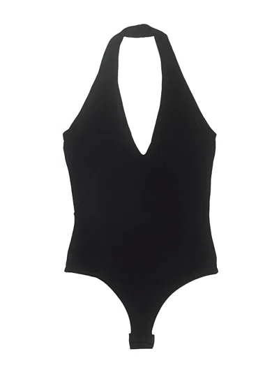 Pre-owned Unbranded Bodysuit In Black