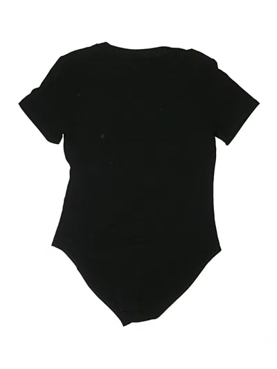 Pre-owned Unbranded Bodysuit In Black