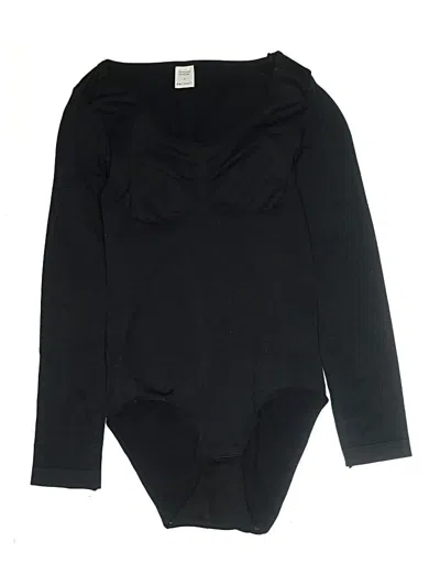 Pre-owned Unbranded Bodysuit In Black