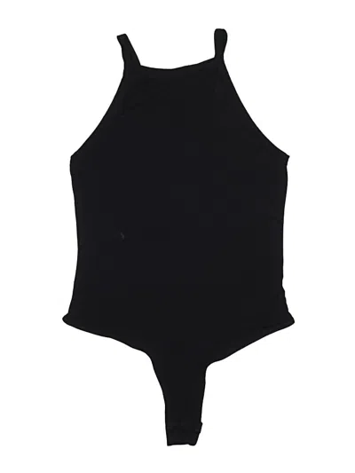 Pre-owned Unbranded Bodysuit In Black