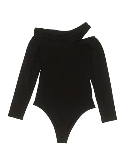 Pre-owned Unbranded Bodysuit In Black