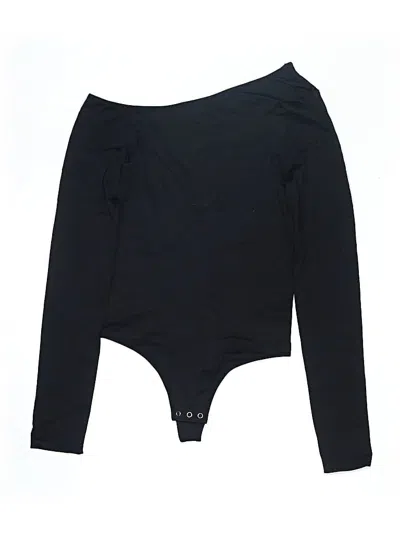Pre-owned Unbranded Bodysuit In Black