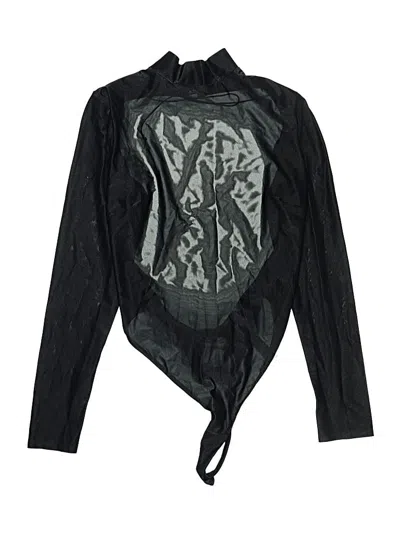 Pre-owned Unbranded Bodysuit In Black