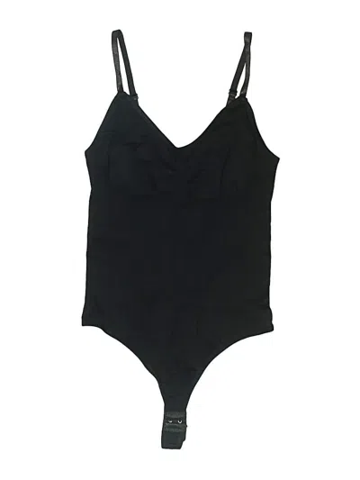 Pre-owned Unbranded Bodysuit In Black