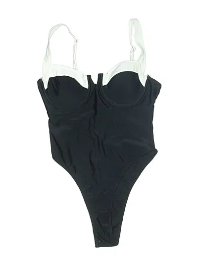 Pre-owned Unbranded Bodysuit In Black