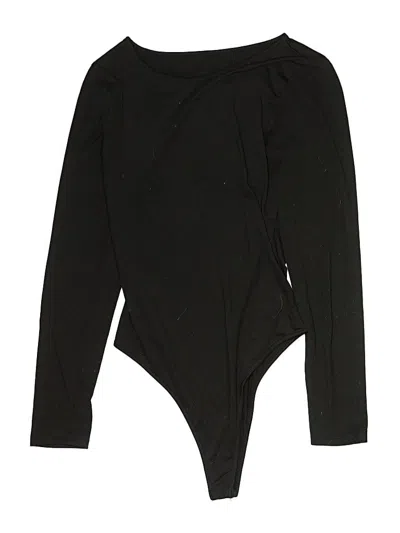 Pre-owned Unbranded Bodysuit In Black