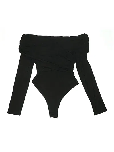 Pre-owned Unbranded Bodysuit In Black