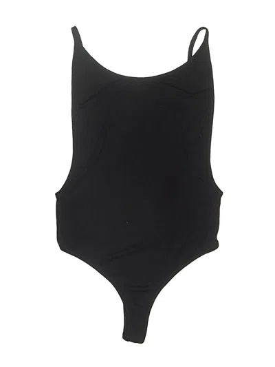 Pre-owned Unbranded Bodysuit In Black