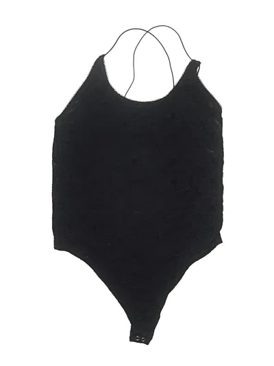 Pre-owned Unbranded Bodysuit In Black