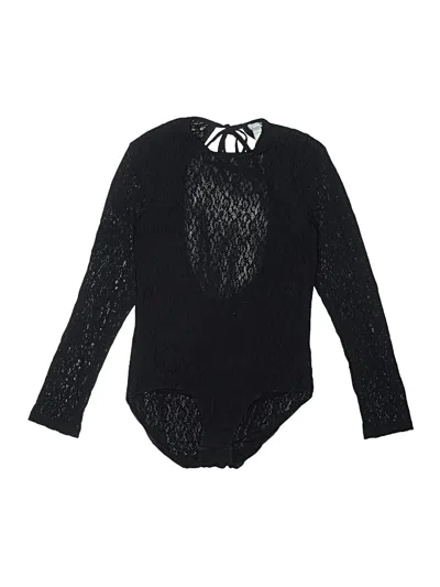 Pre-owned Unbranded Bodysuit In Black