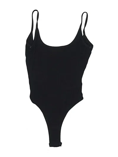Pre-owned Unbranded Bodysuit In Black
