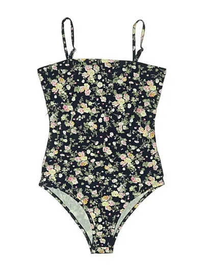 Pre-owned Unbranded Bodysuit In Black
