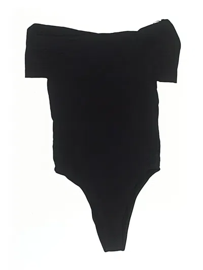 Pre-owned Unbranded Bodysuit In Black