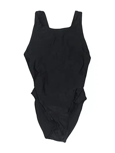 Pre-owned Unbranded Bodysuit In Black
