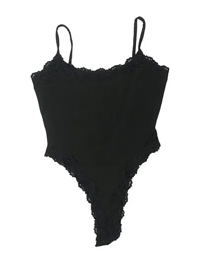 Pre-owned Unbranded Bodysuit In Black
