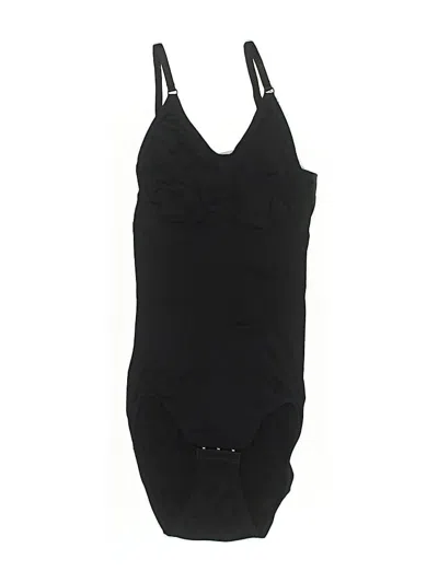 Pre-owned Unbranded Bodysuit In Black