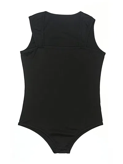 Pre-owned Unbranded Bodysuit In Black