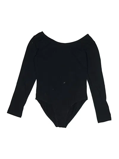 Pre-owned Unbranded Bodysuit In Black